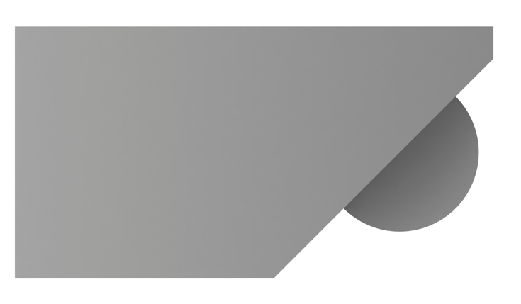 1x2反向弧形砖右切带完整凸点1 × 2 Inverted Curved Brick, Right Cut with Full Stud