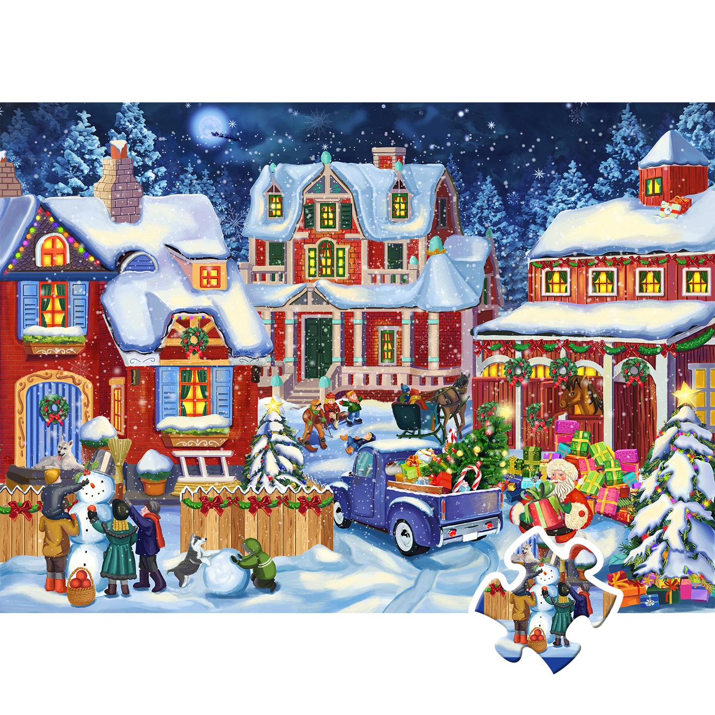 The Moment of Christmas Jigsaw Puzzles