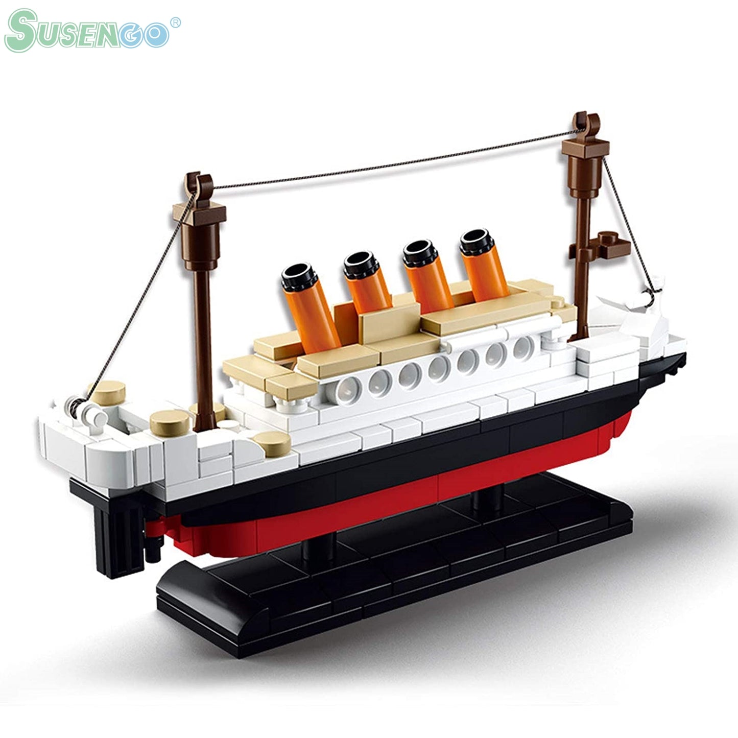 SUSENGO Toy building blocks capable of interconnection