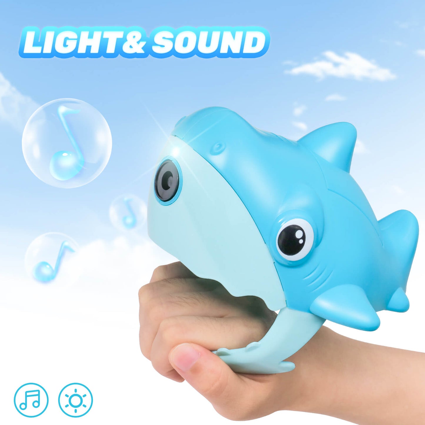 Shark Bubble Wand