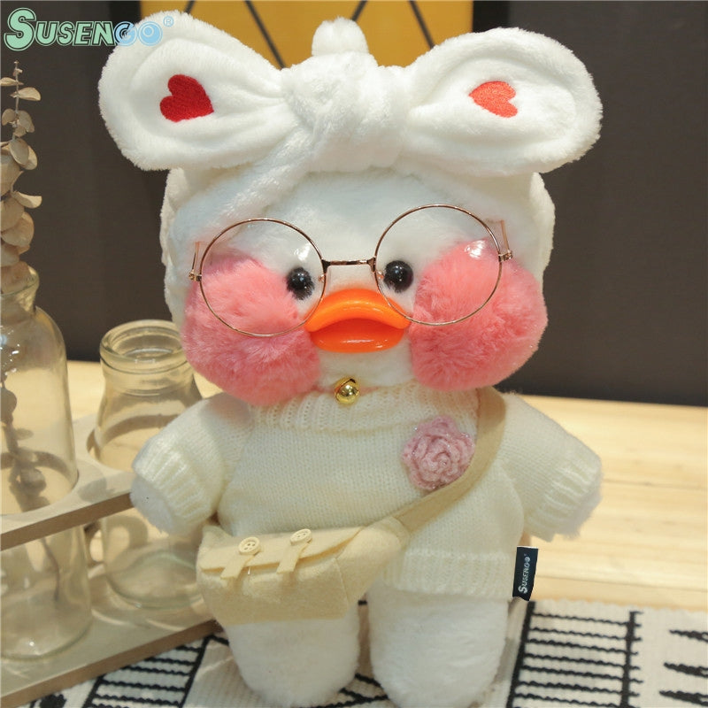 SUSENGO Plush Toy Cartoon Cute Duck Dolls