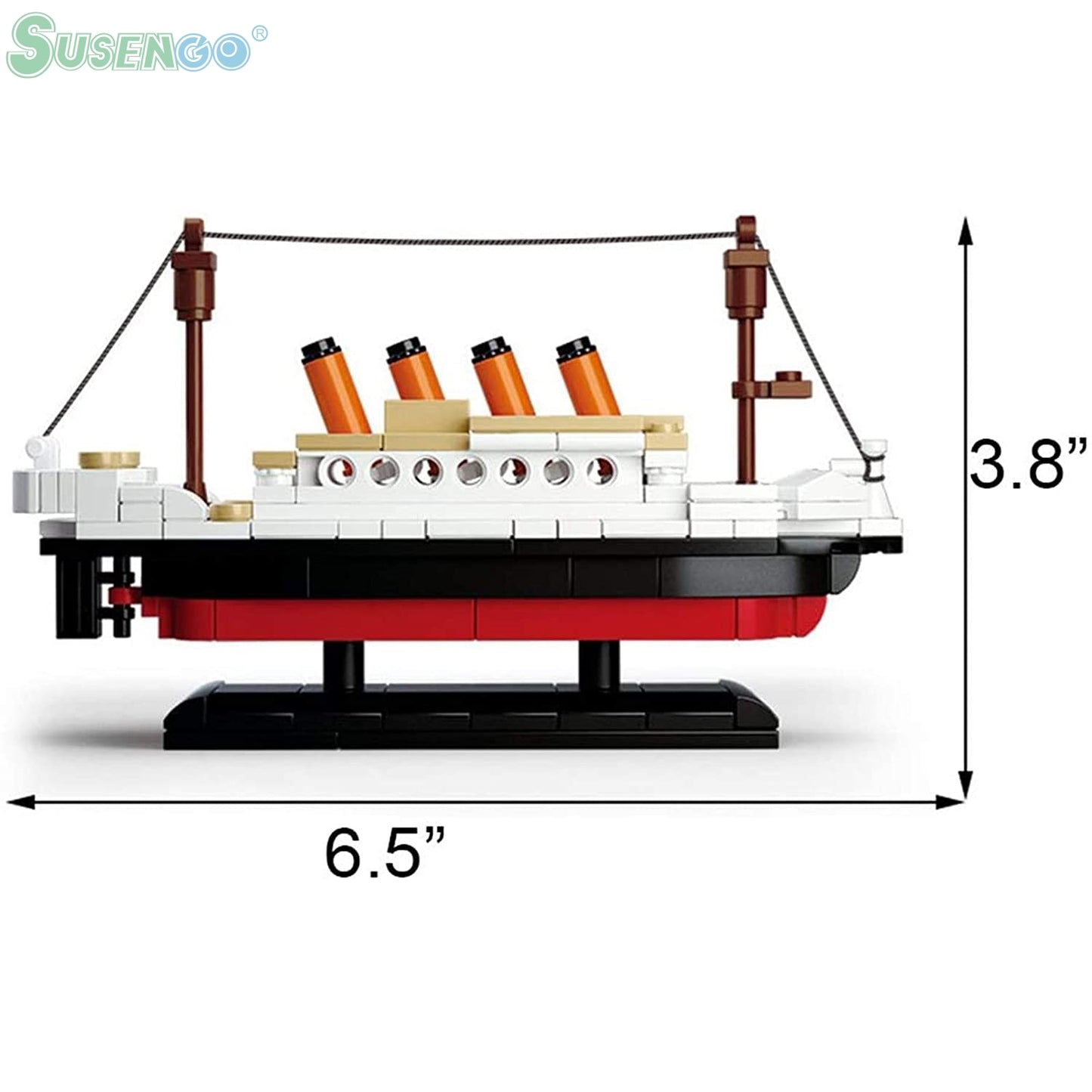 SUSENGO Toy building blocks capable of interconnection