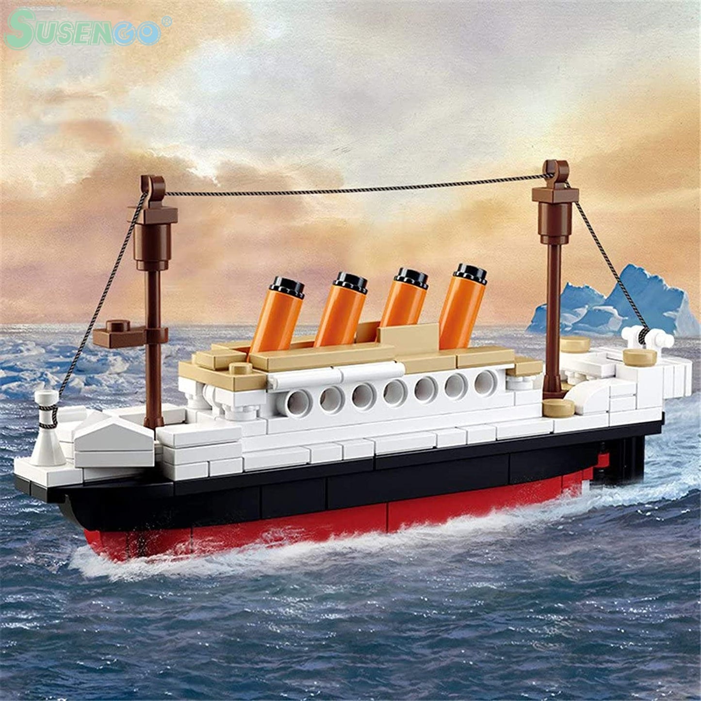 SUSENGO Toy building blocks capable of interconnection