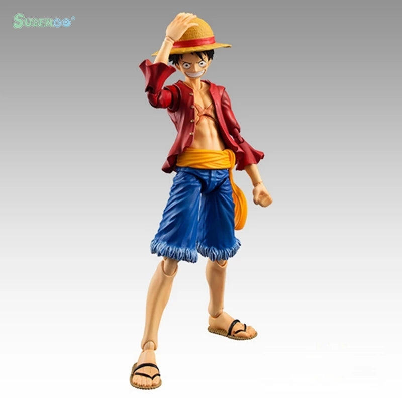 SUSENGO Anime One Piece Character Luffy Toy Models