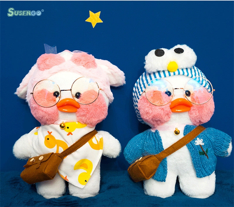 SUSENGO Plush Toy Cartoon Cute Duck Dolls