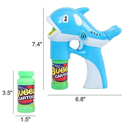 Homezo™ Dolphin Bubble Gun