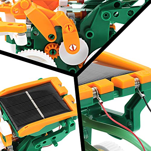 SUSENGO Solar Robots Creation Kit (11 in 1 Solar-Powered Robot STEM Toys)
