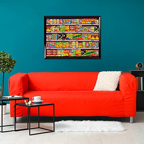 Supermarket Snack Shelves Jigsaw Puzzles