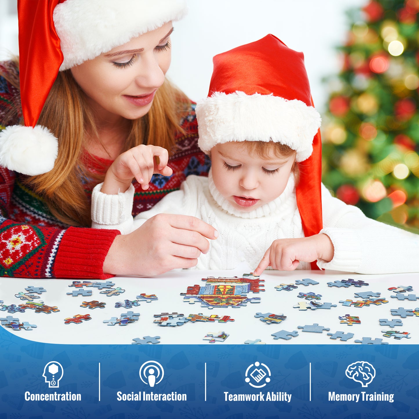The Moment of Christmas Jigsaw Puzzles